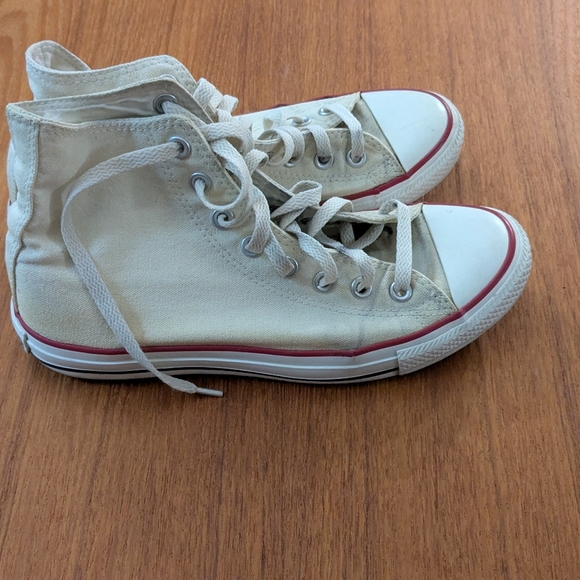 Converse All Star Canvas High-Top Sneakers Size 9 - Picture 3 of 11